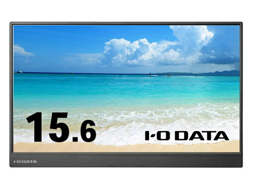 【送料無料】IODATA LCD-CF161XDB-M-AG モバイルディスプレイ 15.6型/ 1920×1080/ HDMI(ミニ)×1、USB Type-C(DisplayPort Alt Mode)×1/ ブラック/ スピーカー:あり/ 持ち運びに便利&テレワークに最適!/ 抗菌 【送料無料】IODATA LCD-CF161XDB-M-AG モバイルディスプレイ 15.6型/ 1920×1080/ HDMI(ミニ)×1、USB Type-C(DisplayPort Alt Mode)×1/ ブラック/ スピーカー:あり/ 持ち運びに便利&テレワークに最適!/ 抗菌
