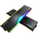 yzA-DATA Technology AX5U5600C3616G-DCLARBK XPG LANCER RGB DDR5-5600 U-DIMM 16GB BK DUAL-COLORBOX XMP/ EXPOΉy݌ɖڈ:񂹁z
