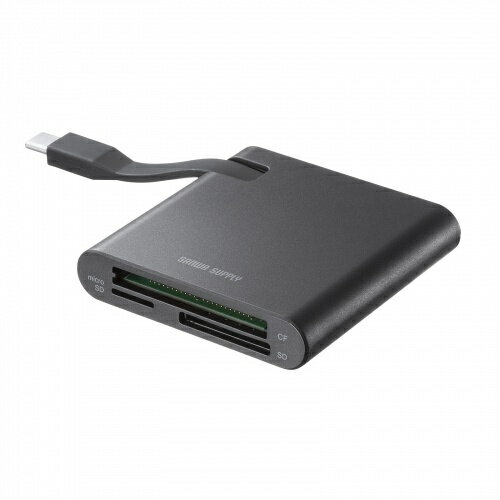 【送料無料】サンワサプライ ADR-3TCML41BK SD4.0 UHS-II 対応 Type-C カードリーダー【在庫目安:お取り寄せ】| パソコン周辺機器 メモリカードリーダー メモリーカードライター メモリカード リーダー カードリーダー カード 【送料無料】サンワサプライ ADR-3TCML41BK SD4.0 UHS-II 対応 Type-C カードリーダー【在庫目安:お取り寄せ】| パソコン周辺機器 メモリカードリーダー メモリーカードライター メモリカード リーダー カードリーダー カード