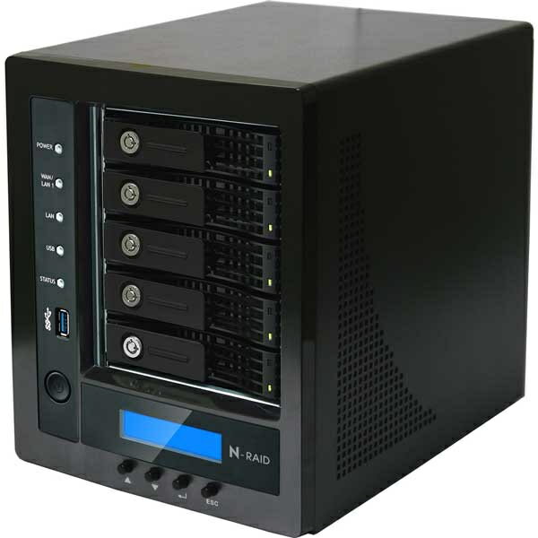 【送料無料】ヤノ販売 NR5820M-10TS/3E N-RAID 5820M 10.0TB スペアドライブ付属3年保証【在庫目安:お取り寄せ】| NAS RAID レイド