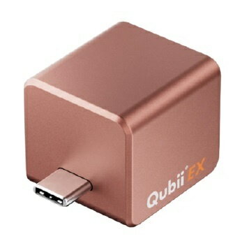 【送料無料】MAKTAR MKPQE-RG-1T Qubii EX PD充電対応 高速バックアップストレージ (メモリ内蔵) 1TB ローズゴールド【在庫目安:お取り寄せ】