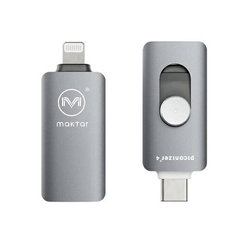 【送料無料】MAKTAR MKP4-SG-128G Piconizer4 iPhone、iPad用高速バックアップストレージ (Lightning & USB Type-C両対応) 128GB スペースグレー【在庫目安:お取り寄せ】 【送料無料】MAKTAR MKP4-SG-128G Piconizer4 iPhone、iPad用高速バックアップストレージ (Lightning & USB Type-C両対応) 128GB スペースグレー【在庫目安:お取り寄せ】