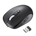 【送料無料】サンワサプライ MA-WBBS519BK 静音Bluetoothワイヤレスマウス(充電式・5ボタン・ブラック)【在庫目安:お取り寄せ】(2)