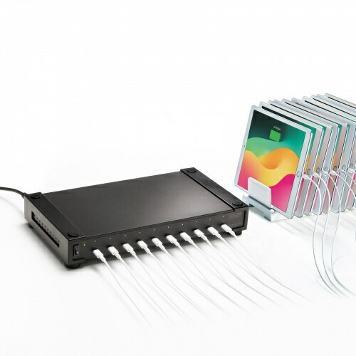 【送料無料】サンワサプライ ACA-PD96 USB PD対応AC充電器（10ポート・合計350W）【在庫目安:お取り寄せ】
