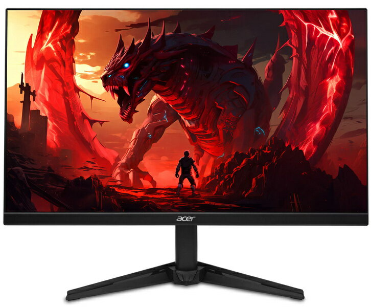 【送料無料】Acer QG241YX1bmiipx ゲーミング液晶ディスプレイ (23.8型/ 1920×1080/ HDMI、DisplayPort/ 黒/ スピーカー：あり/ IPS/ 非光沢/ バックライト:/ LED/ フルHD、16:9/ *1/ 250/ 1ms)【在庫目安:僅少】