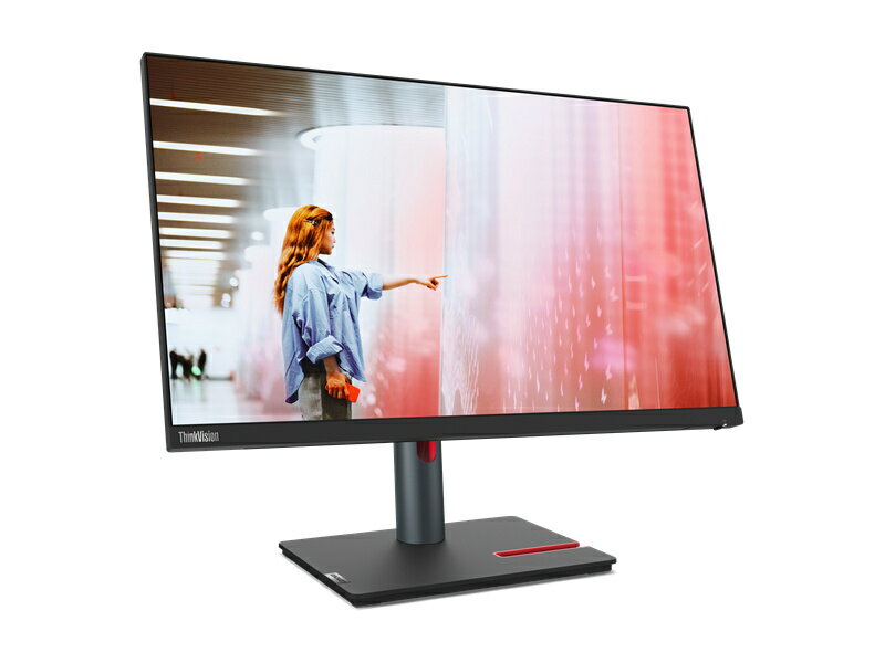 【送料無料】レノボ・ジャパン 63B4GAR6JP ThinkVision P24q-30 （23.8型/ 2560×1440/ DisplayPort x2、HDMI x1/ 黒/ スピーカーなし）【在庫目安:お取り寄せ】| 家電 ディスプレイ 1