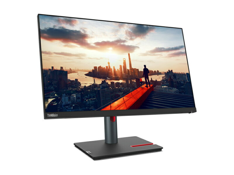 【送料無料】レノボ・ジャパン 63B3GAR6JP ThinkVision P24h-30 （23.8型/ 2560×1440/ DisplayPort x2、HDMI x1、USB Type-C x1/ 黒/ スピーカーなし）【在庫目安:お取り寄せ】| 家電 ディスプレイ