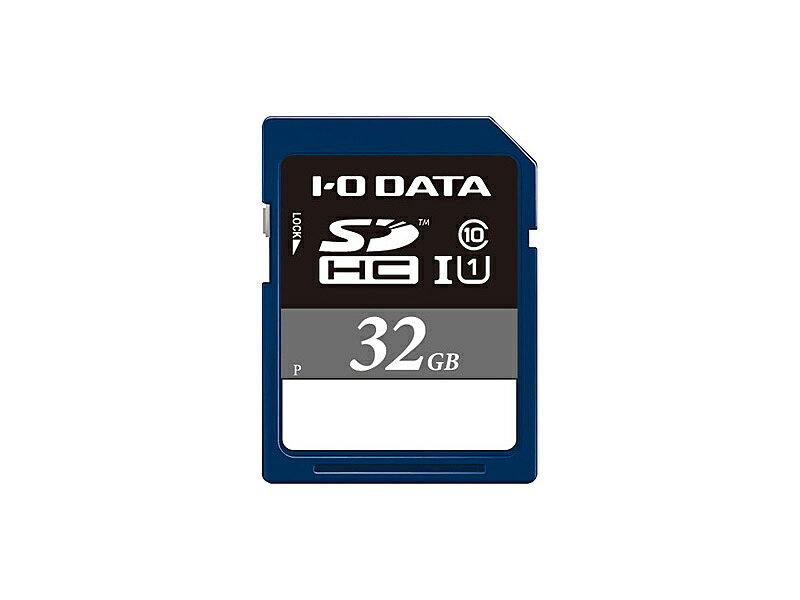 【送料無料】IODATA SDH-UT32GR UHS-I UHS スピードクラス1対応 SDHCカード 32GB【在庫目安:僅少】