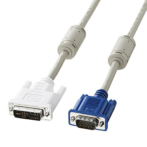【送料無料】サンワサプライ KC-DVI-HD3K3 DVIケーブル（アナログ・3m）【在庫目安:お取り寄せ】