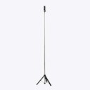 【送料無料】ELECOM P-STSRSLBK スマートフォン用三脚/ ロングタイプ/ 最大1600mm/ アクセサリーシュー付/ ブラック【在庫目安:お取り寄...
