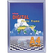 浅沼商会 706171 KING フォトフレーム デジタルアルミフレーム A3 シルバー【在庫目安:お取り寄せ】