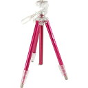 【送料無料】浅沼商会 810656 小型4段三脚 C-3i レッド【在庫目安:お取り寄せ】| カメラ 三脚 一脚 ビデオカメラ 撮影 固定 運動会 発表会 旅行...