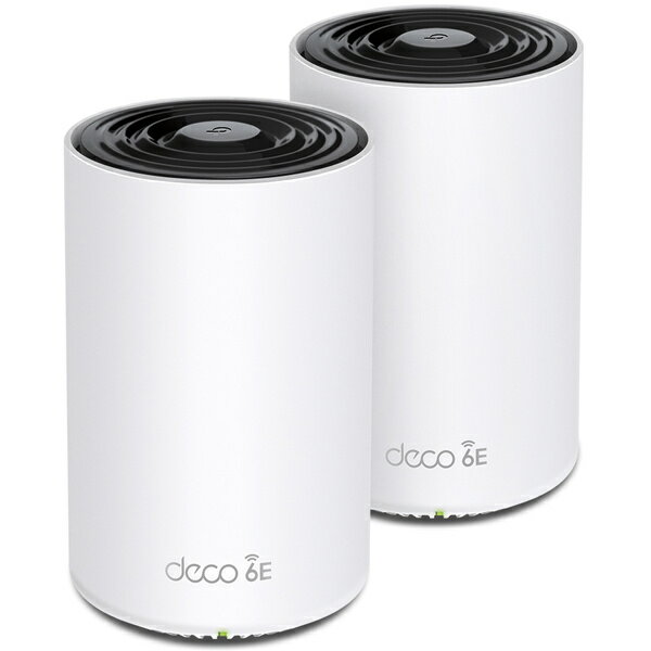 【送料無料】TP-LINK Deco XE75(2-pack)(JP) AXE5400 トライバンド メッシュWi-Fi 6Eシステム（2台セット）【在庫目安:僅少】