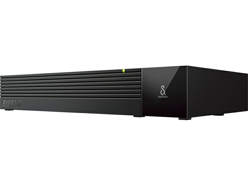 【送料無料】バッファロー HD-SQS8U3-A SeeQVault対応 3.5インチ 外付けHDD 8TB【在庫目安:お取り寄せ】| パソコン周辺機器 外付けハードディスクドライブ 外付けハードディスク 外付けHDD ハードディスク 外付け 外付 HDD USB