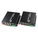 【送料無料】ジョブル HD401F8-5M AHD/ HD-TVI/ HDCVI/ コンポジット 8映像・RS485光ファイバー長距離伝送装置【在庫目安:お取り...