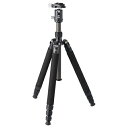 【送料無料】ベルボン CM-N543TT 中型トラベルカーボン三脚 カルマーニュ N543 TT 自由雲台付 4段【在庫目安:お取り寄せ】| カメラ 三脚 一脚...