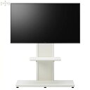 【送料無料】朝日木材加工 AS-WA800-WH ホームシアターTVスタンド 55V用 ホワイト色【在庫目安:お取り寄せ】