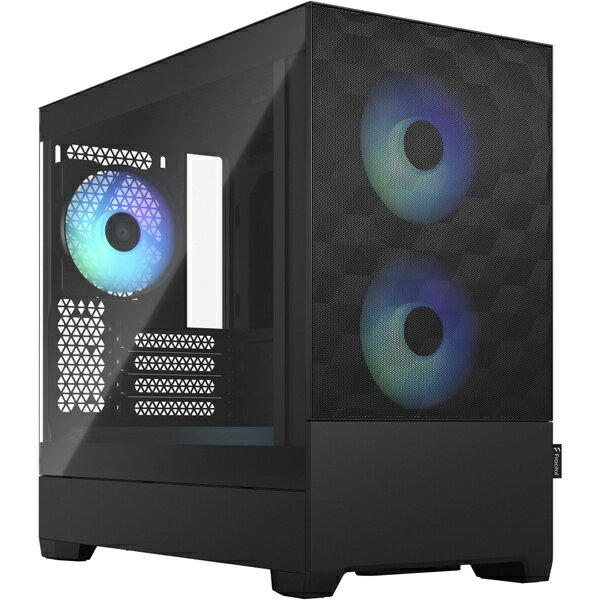 【送料無料】Fractal Design FD-C-POR1M-06 ミドルタワー型PCケース Pop Mini Air RGB Black TG Clear Tint【在庫目安:お取り寄せ】