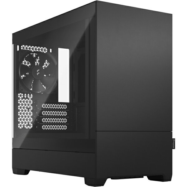 【送料無料】Fractal Design FD-C-POS1M-02 ミドルタワー型PCケース Pop Mini Silent Black TG Clear Tint【在庫目安:お取り寄せ】