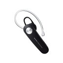 ELECOM LBT-HS11BK Bluetoothヘッドセット/ 通話・音楽両対応/ HD Voice対応/ HS11/ ブラック【在庫目安:お取り寄せ】(2)