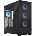【送料無料】Fractal Design FD-C-POR1X-06 ミドルタワー型PCケース Pop XL Air RGB Black TG Clear Tint【在庫目安:お取り寄せ】(2)