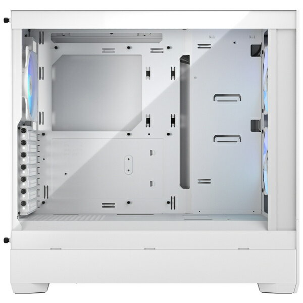 【送料無料】Fractal Design FD-C-POR1A-01 ミドルタワー型PCケース Pop Air RGB White TG Clear Tint【在庫目安:お取り寄せ】