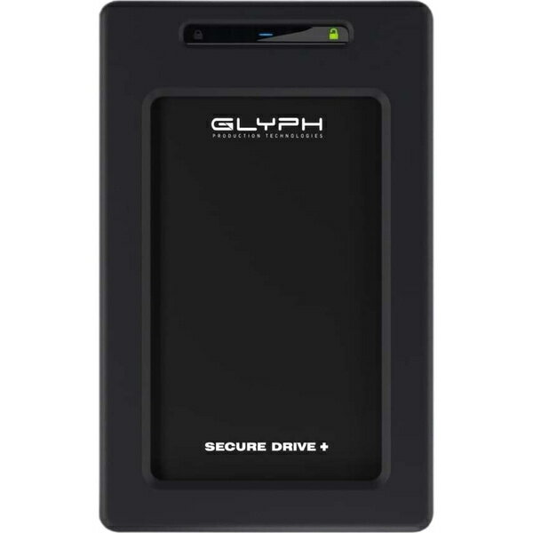 【送料無料】Glyph SDPL1000BT SecureDrive Plus Bluetooth 1TB【在庫目安:お取り寄せ】| パソコン周辺機器 ポータブル 外付けハードディスクドライブ 外付けハードディスク 外付けHDD ハードディスク 外付け 外付 HDD USB