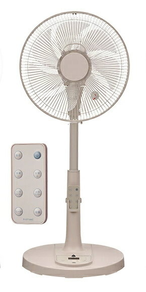 【送料無料】ユアサプライムス YGT-DH3455GFR-C リビング扇 DC温度センサー扇風機 ベージュ【在庫目安:..