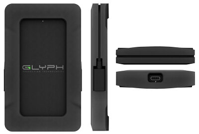 【送料無料】Glyph A1000PRO2 Atom Pro NVMe 1TB SSD Black【在庫目安:お取り寄せ】| パソコン周辺機器 外付けSSD 外付SSD 外付け 外付 SSD 耐久 省電力 フラッシュディスク フラッシュ - Image 3