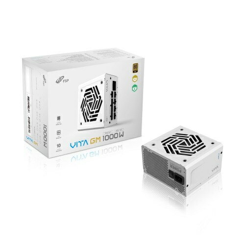 【送料無料】FSP VITA-1000GM.W VITA GM 1000W White/ PC電源/ ホワイト/ ATX 3.1準拠/ 80PLUS GOLD ＆..