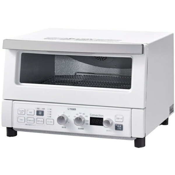 【送料無料】タイガー魔法瓶 KAV-A130WM コンベクションオーブン＆トースター〈やきたて〉 マットホワイト【在庫目安:お取り寄せ】| キッチン家電 一人暮らし 肉 魚 家電 新生活