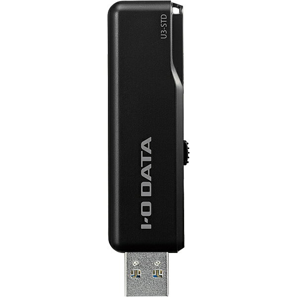 IODATA U3-STD16GR/K USB3.2 Gen 1（USB3.0）/ USB2.0対応 スタンダードUSBメモリー ブラック 16GB【在庫目安:僅少】| パソコン周辺機器 USBメモリー USBフラッシュメモリー USBメモリ USBフラッシュメモリ USB メモリ