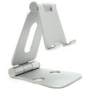 アーキス AS-WSBM-SL DOUBLE SWING-STAND BY ME (ダブルスイングスタンドバイミー) スマホ用アルミスタンド シルバー【在庫目安:お取り寄せ】