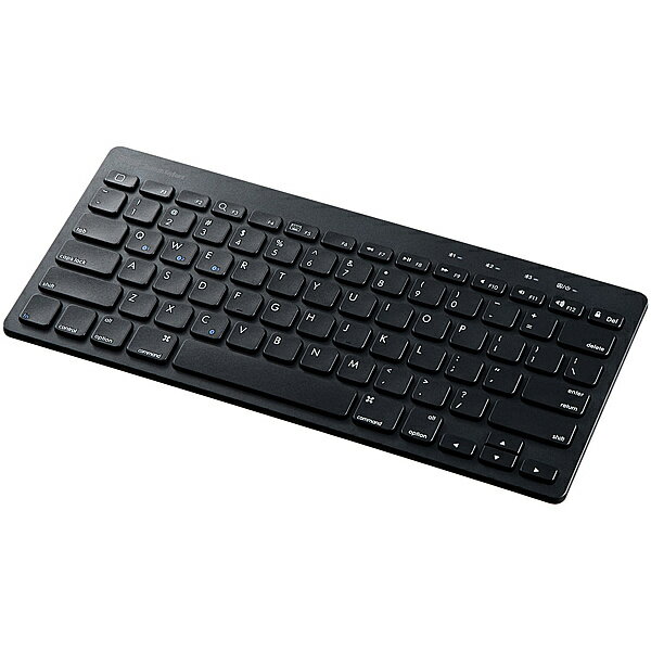 【送料無料】サンワサプライ SKB-BT28BK タブレットスタンド機能付きBluetoothキーボード（iOS対応・ブラック）【在庫目安:お取り寄せ】