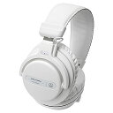 【送料無料】オーディオテクニカ ATH-PRO5X WH DJヘッドホン ホワイト【在庫目安:お取り寄せ】| AV機器