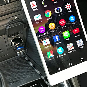 カシムラ AJ-541 DC充電器 ストロング 3A Type-C ブラック【在庫目安:お取り寄せ】