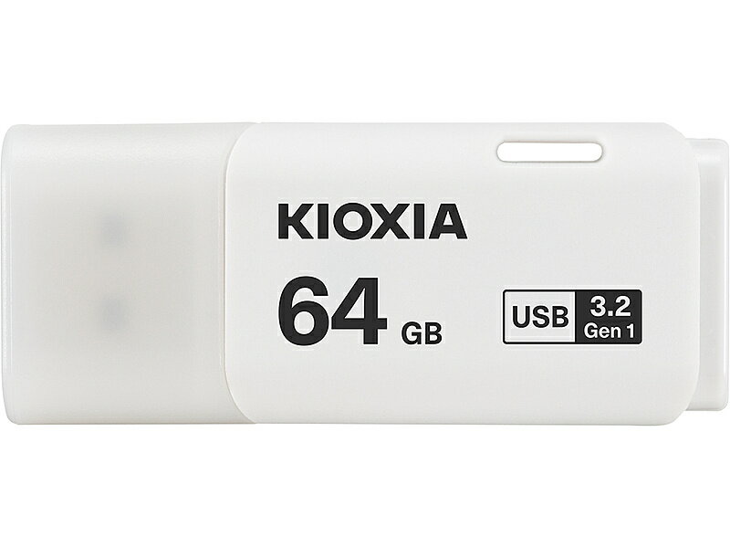 KIOXIA KUC-3A064GW USBフラッシュメモリ TransMemory U301 ホワイト 64GB【在庫目安:僅少】| パソコン周辺機器 USBメモリー USBフラッシュメモリー USBメモリ USBフラッシュメモリ USB メモリ