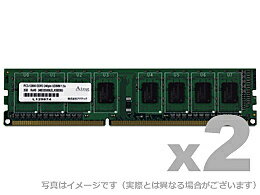 【送料無料】アドテック ADS12800D-H4GW DDR3-1600 240pin UDIMM 4GB×2枚 省電力【在庫目安:お取り寄せ】