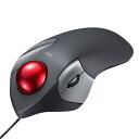 【送料無料】サンワサプライ MA-TB181BK 有線トラックボール(静音・5ボタン・人差し指/ 中指操作タイプ)【在庫目安:お取り寄せ】