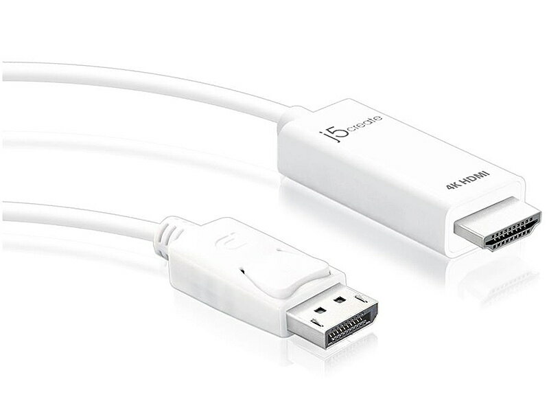 【送料無料】Kaijet (j5 create) JDC158 DisplayPort to 4K HDMIケーブル【在庫目安:お取り寄せ】