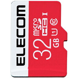 ELECOM GM-MFMS032G microSDHCカード/ UHS-I/ U1/ Class10/ NINTENDO SWITCH検証済/ 32GB【在庫目安:お取り寄せ】