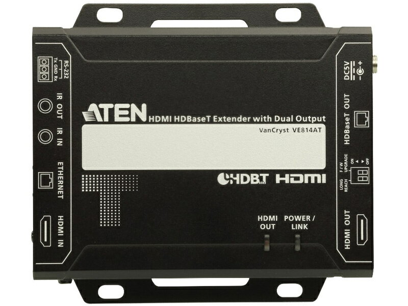 【送料無料】ATEN VE814AT HDMIツイストペアケーブルエクステンダートランスミッター(4K対応）【在庫目安:お取り寄せ】| パソコン周辺機器 複合エクステンダー エクステンダー PC パソコン