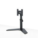 【送料無料】サンワサプライ CR-LAD1110BK 卓上モニタースタンド(回転・高さ調整付き)【在庫目安:お取り寄せ】| オフィス オフィス家具(2)
