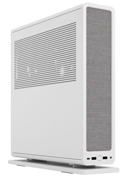 【送料無料】Fractal Design FD-C-RID1N-12 Mini-ITX対応スリム型PCケース Ridge PCIe 4.0 White【在庫目安:お取り寄せ】