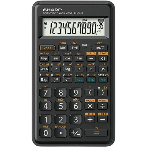 SHARP EL-501T-X スタンダード関数電卓 10桁68関数【在庫目安:お取り寄せ】| 事務機 電卓 計算機 電子卓上計算機 小型 演算 計算 税計算 消費税 税 SHARP EL-501T-X スタンダード関数電卓 10桁68関数【在庫目安:お取り寄せ】| 事務機 電卓 計算機 電子卓上計算機 小型 演算 計算 税計算 消費税 税