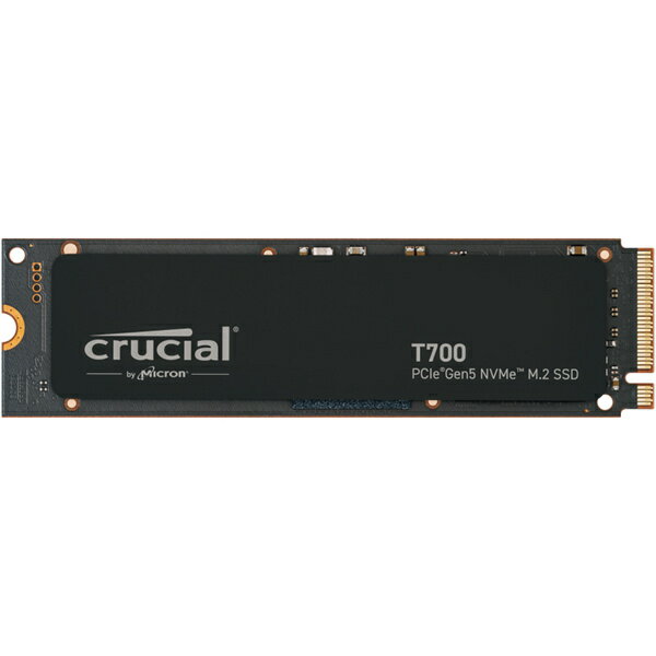 【送料無料】0649528-937551 Crucial T700シリーズ PCIe Gen5 NVMe M.2 SSD 2TB 5年保証 CT2000T700SSD3JP【在庫目安:僅少】