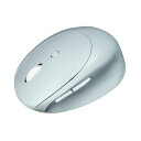 【送料無料】サンワサプライ MA-EBBS522BL 静音Bluetooth小型エルゴノミクスマウス(充電式・5ボタン・ブルー)【在庫目安:お取り寄せ】