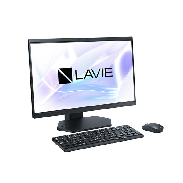 【送料無料】NEC PC-A2375JAB LAVIE A23 A2375/ JAB ファインブラック/ Core i7-1355U/ メモリ16GB/ SSD512GB/ DVDスーパーマルチドライブ/ Win11Home/ Microsoft 365 Basic + Office H＆B 2024/ 23.8型IPS/ FHD