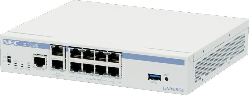 【送料無料】NEC BI000146 5年無償保証 VPN対応小型・多機能ルータ UNIVERGE IX-R2520【在庫目安:僅少】