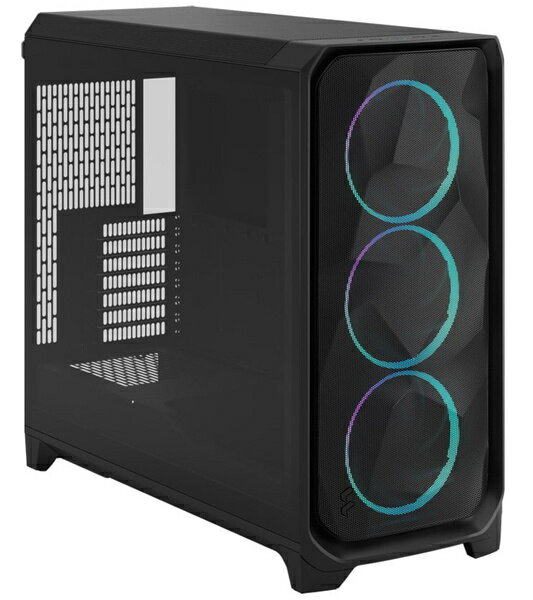 【送料無料】Fractal Design FD-C-MES3X-04 フルタワー型PCケース Meshify 3 XL Black RGB TG Light Tint【在庫目安:お取り寄せ】